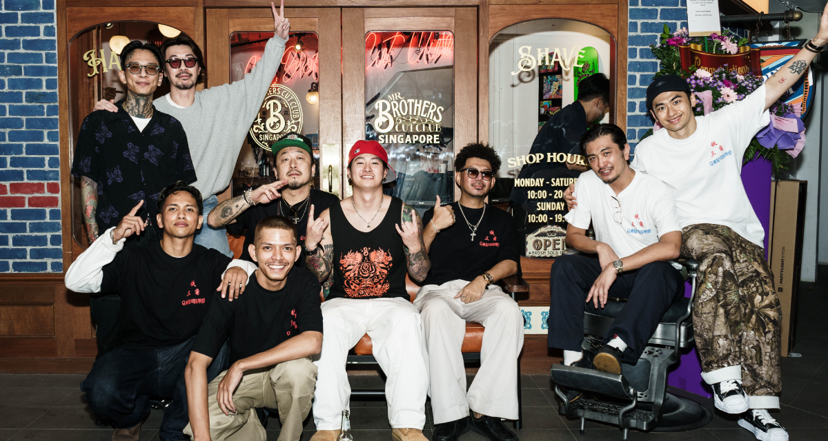 MR.BROTHERS CUT CLUB SINGAPORE 1st ANNIV.